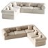 Zia 5PC Corner Sectional Sofa - Thumbnail 4