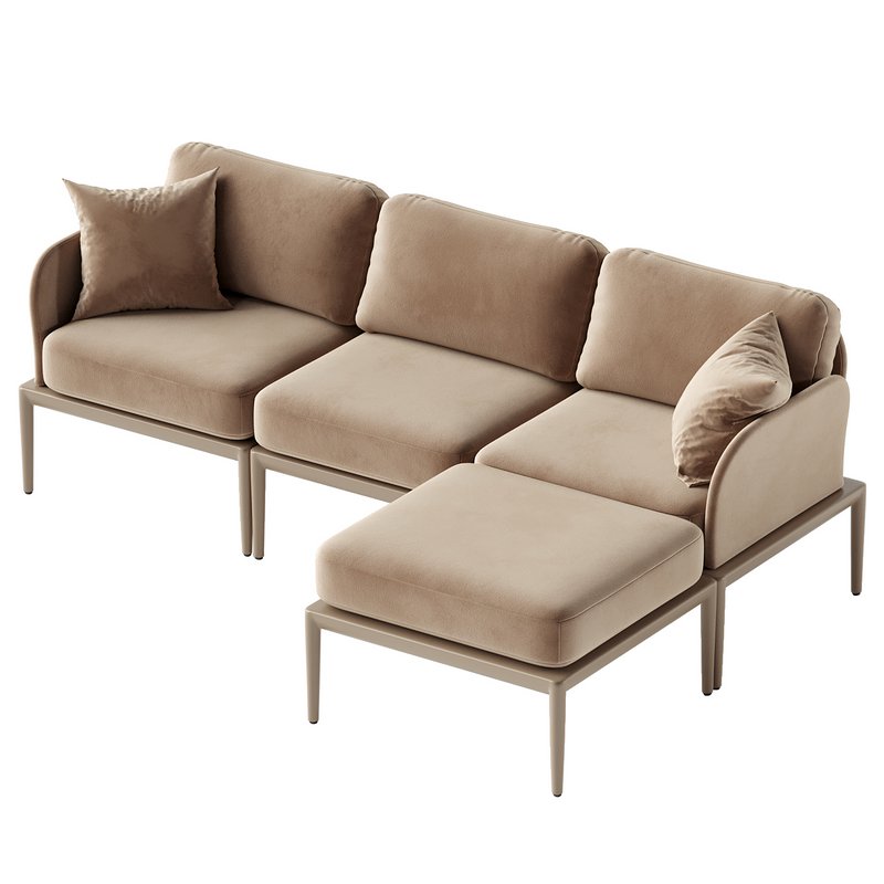 Idda Outdoor Sectional Sofa - Image 5