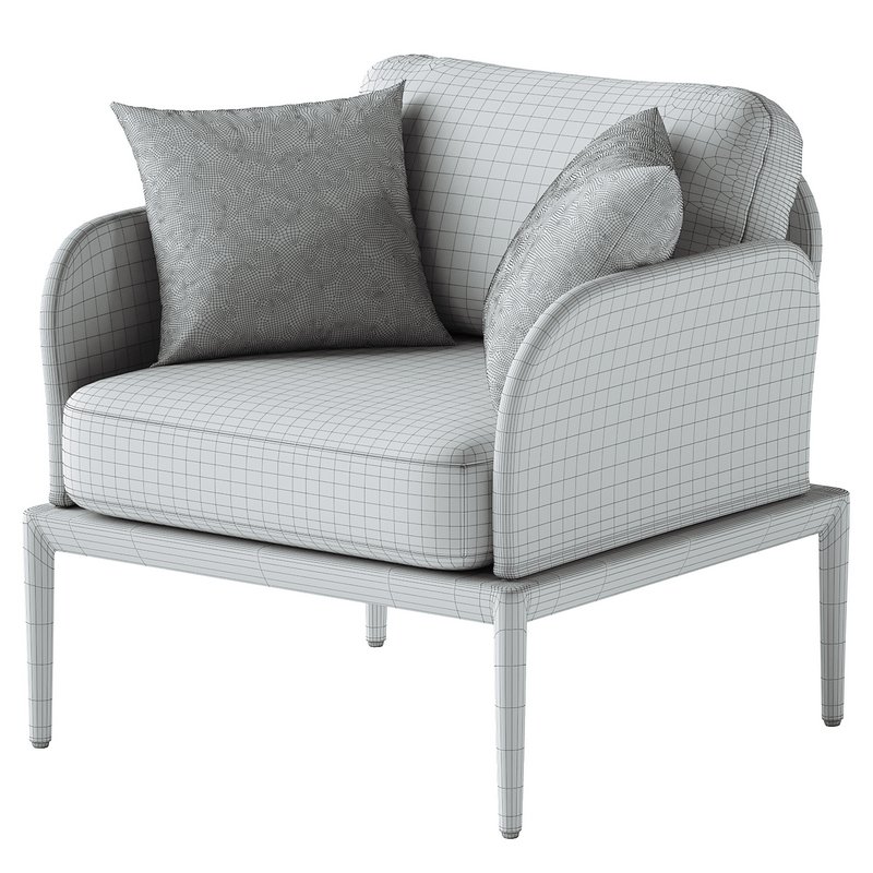 Idda Outdoor Lounge Chair - Image 3