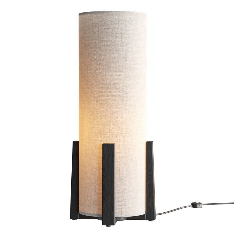 Breton 1 Light Table Lamp in Natural - Image 2