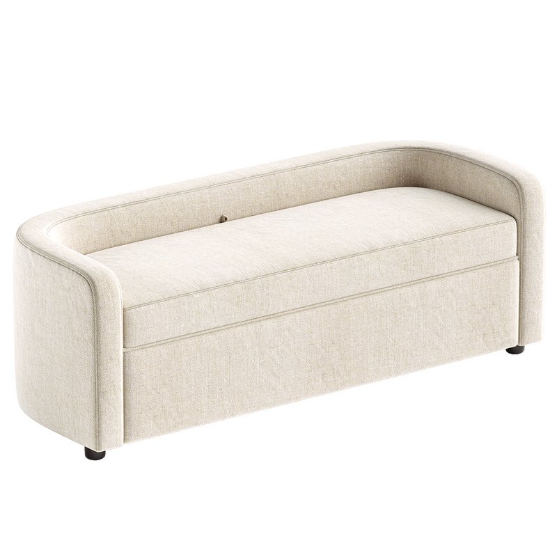 Wendy KD Fabric Storage Bench - Image 3
