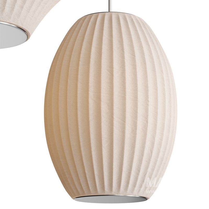 Triple Bubble Lamp Fixture. Herman Miller. Nelson - Image 3