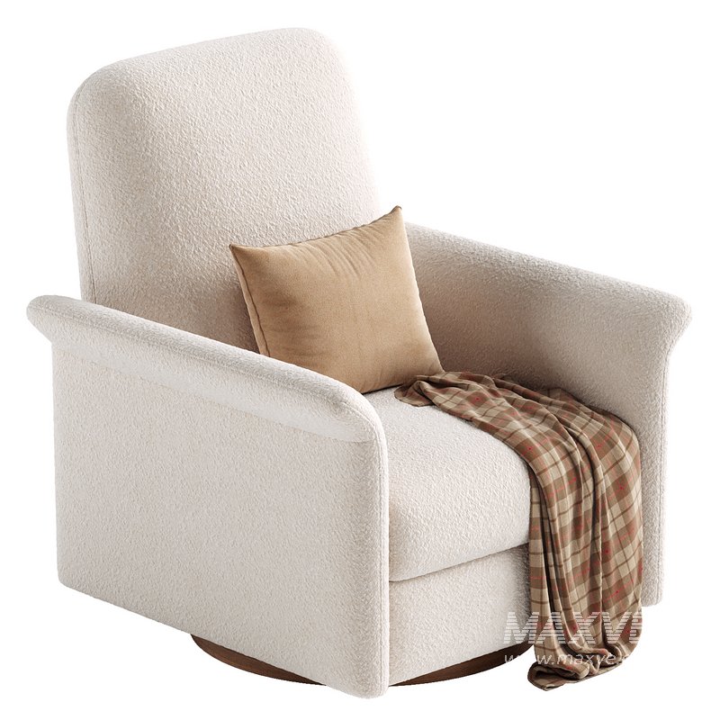 Tasse Reclining Swivel Accent Chair - Image 2