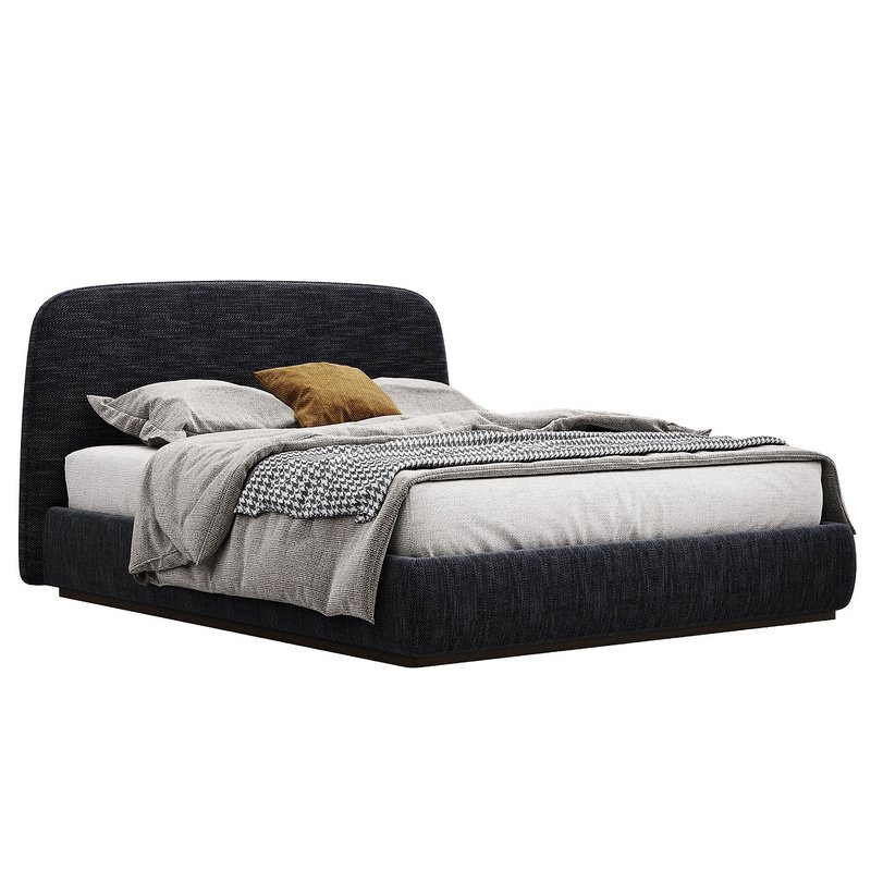 Alhome Velvet Bed - Image 3