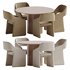 Ellipse table and chairs - Thumbnail 2