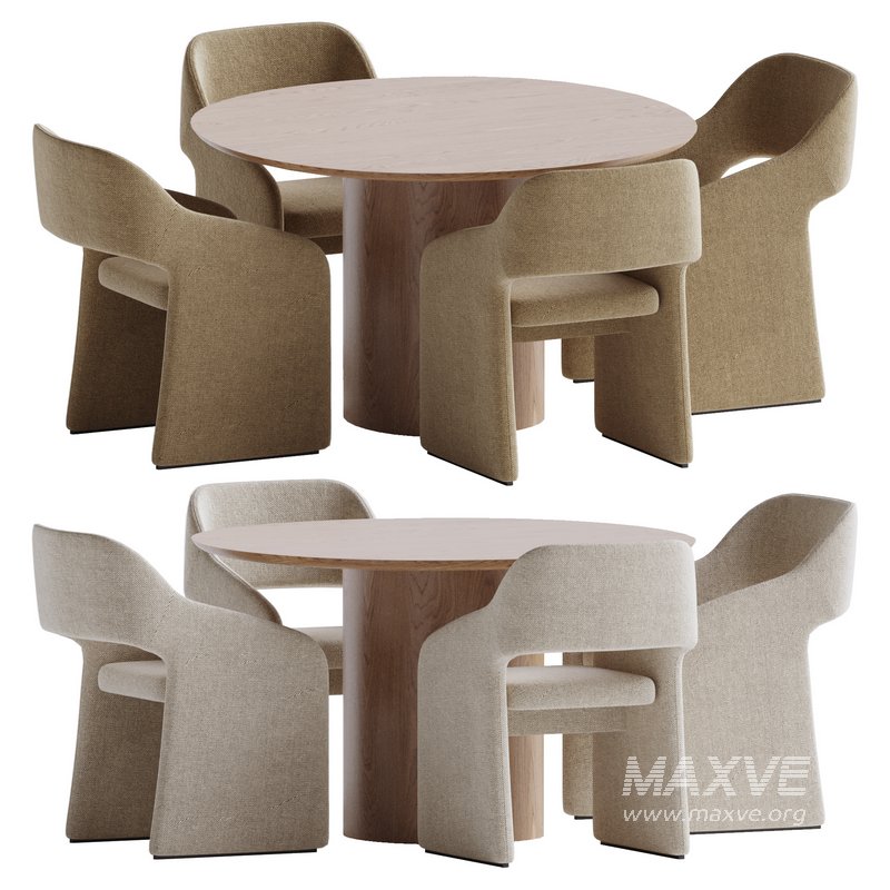 Ellipse table and chairs - Image 2