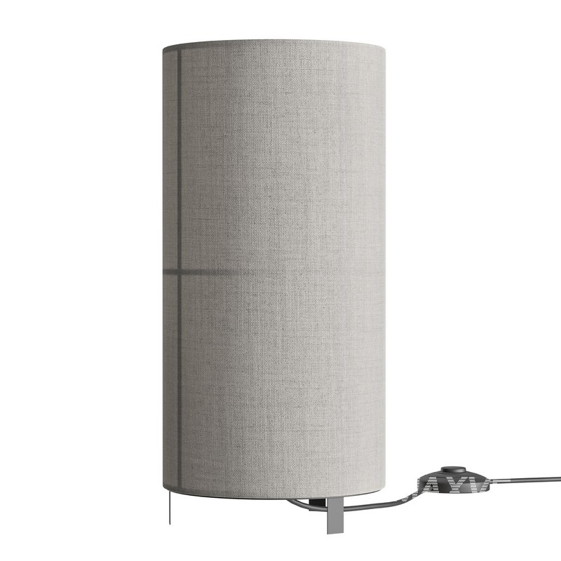 EXCLUSIVE FABRIC STRIP LAMPSHADE DESIGN TABLE LAMP - Image 3