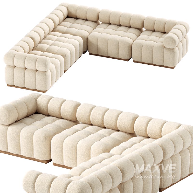 Roma 5 Pc Sectional Sofa - Image 3