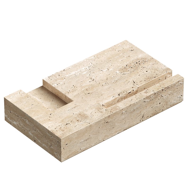 Italian Style Minimalist Marble Coffee Table - Image 3