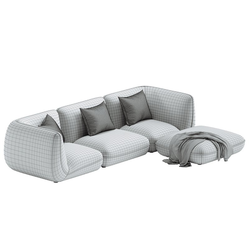 Zeppelin Lounge Modular Sectional - Image 4