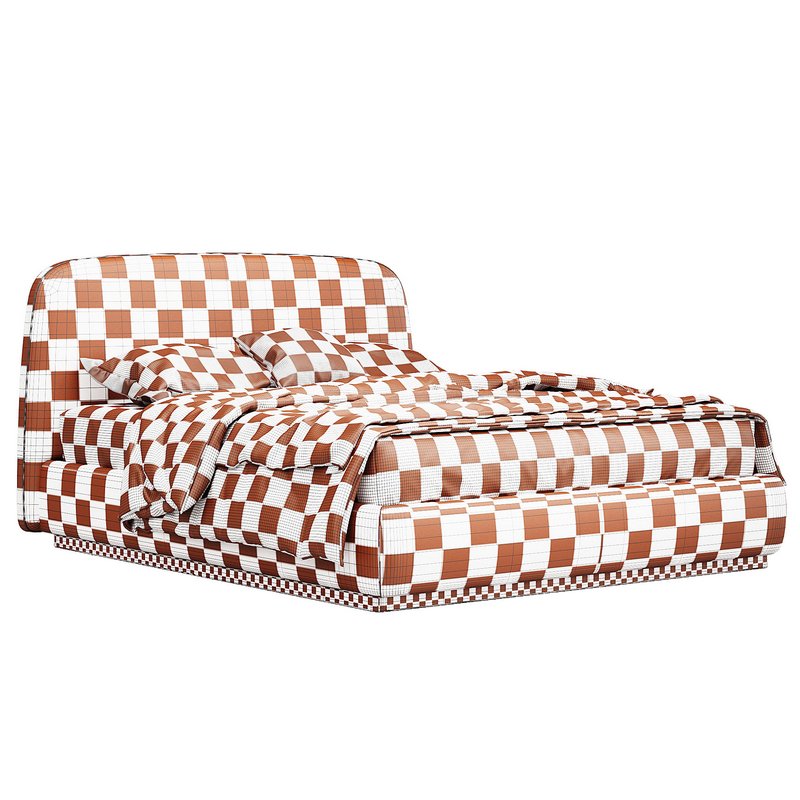 Alhome Velvet Bed - Image 5