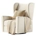 Seesaw Cream Nursery Power Recliner Chair - Thumbnail 4
