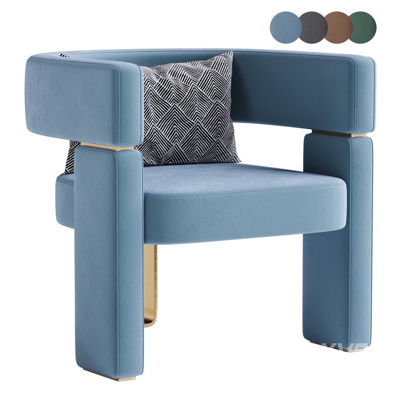 Armchair Fendi Casa Margaret - Image 3