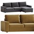 KIVIK 3 seater sofa white - Thumbnail 3