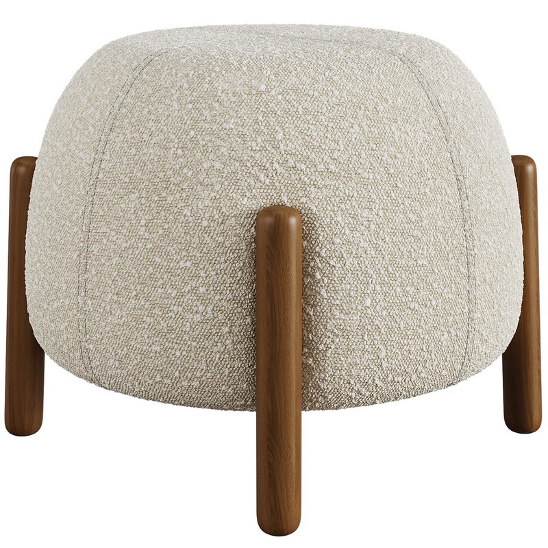 Wovenbyrd Mayfair Stackable Ottoman - Image 2
