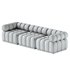 Roma Outdoor 3 Piece Sectional Sofa - Thumbnail 4