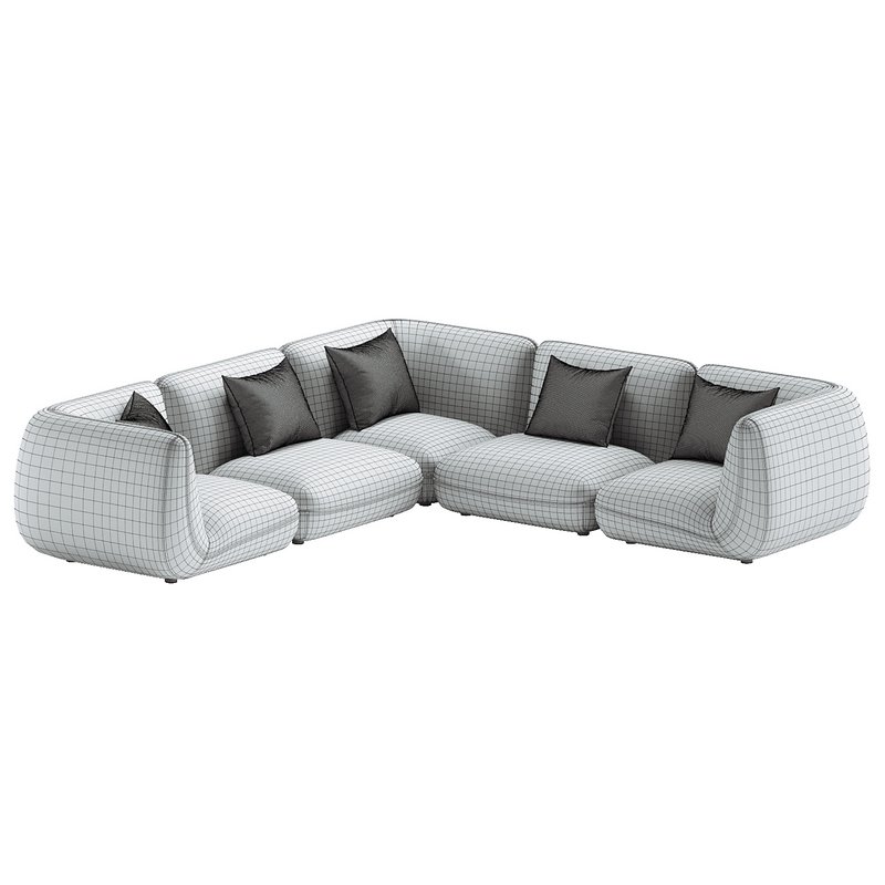 Zeppelin Classic L Modular Sectional - Image 4