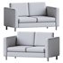 Series Office double sofa O2 - Thumbnail 3