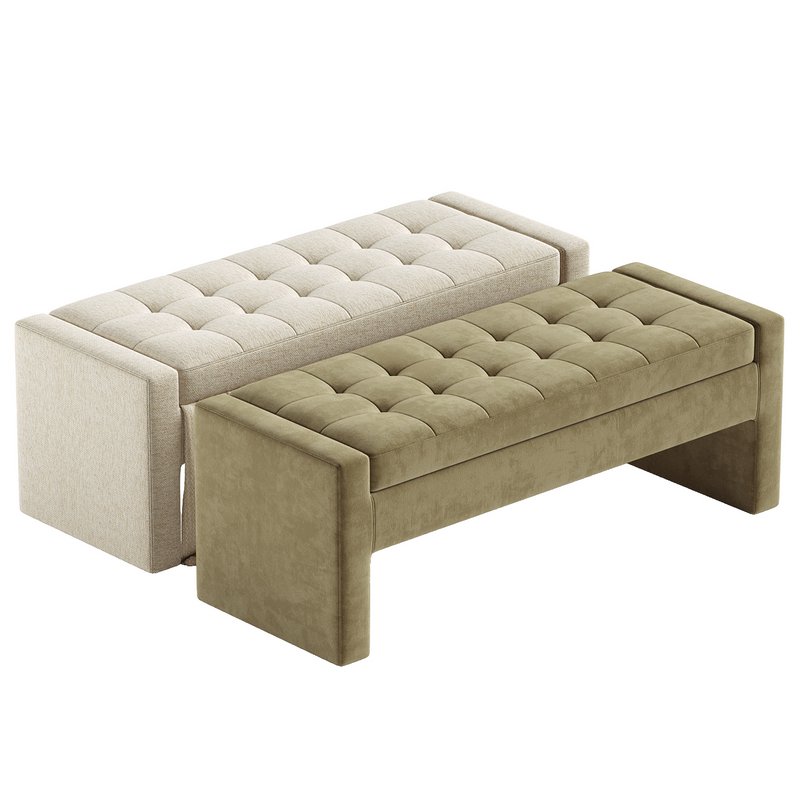 Gillian Modern Storage Bench - Image 4