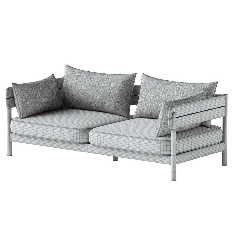 Tanso Outdoor 2 Seater Sofa - Image 3