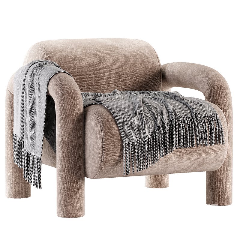 Woood Fauteuil Lenny In Grove Textuur - Image 3