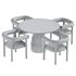 Sunbath Dining Chair & Outdoor Dining Table - Thumbnail 5