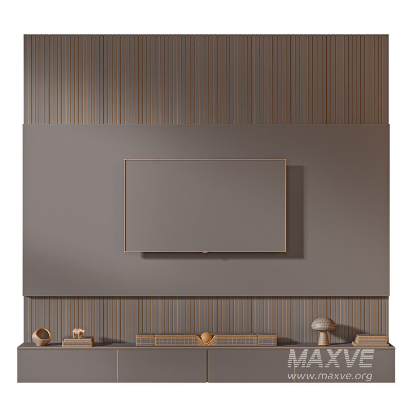 TV wall set 02 - Image 6