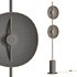 Double Moon Floor Lamp by Radilum - Thumbnail 5