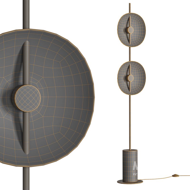 Double Moon Floor Lamp by Radilum - Image 5