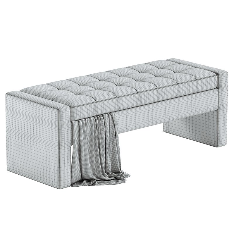 Gillian Modern Storage Bench - Image 5
