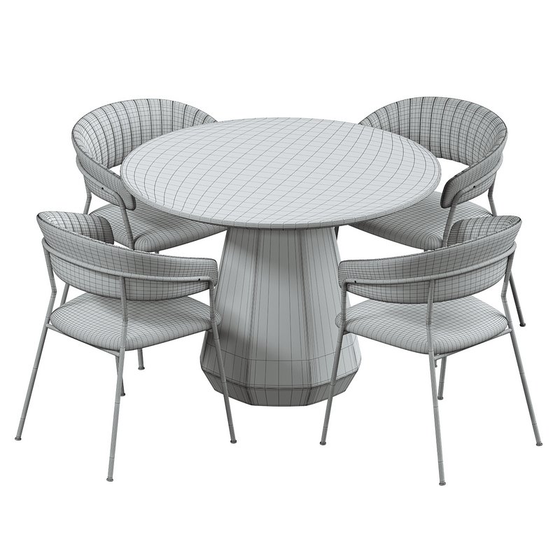 Josephine Chair & Courtney Rustic Table - Image 6