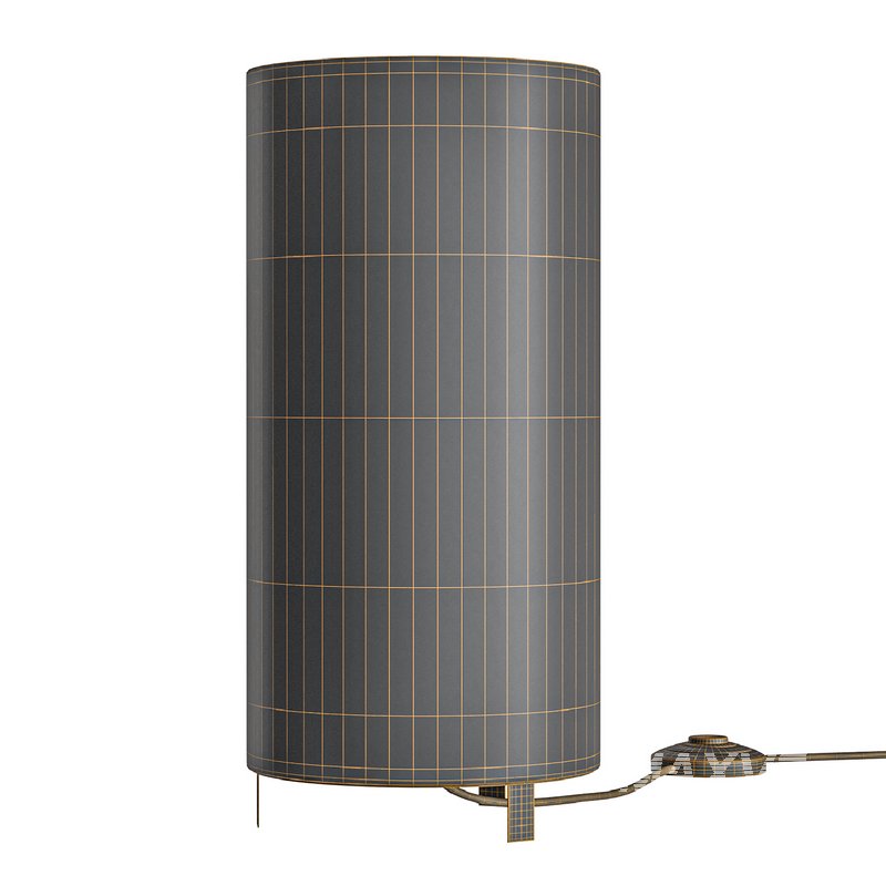 EXCLUSIVE FABRIC STRIP LAMPSHADE DESIGN TABLE LAMP - Image 5