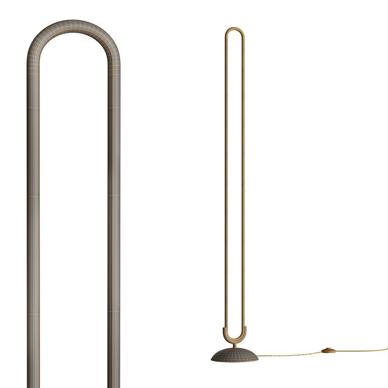 ZUMRA APLIQA METAL LED FLOOR LAMP - Image 5