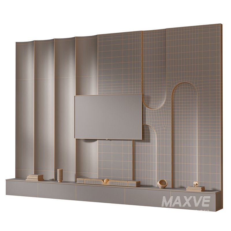 TV wall set 08 - Image 5