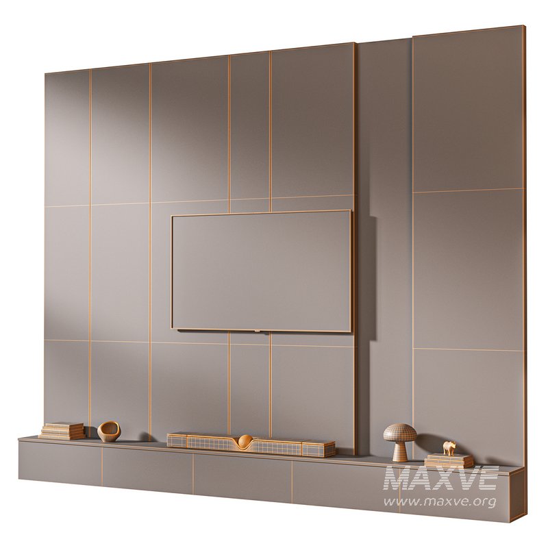 TV wall set 04 - Image 6