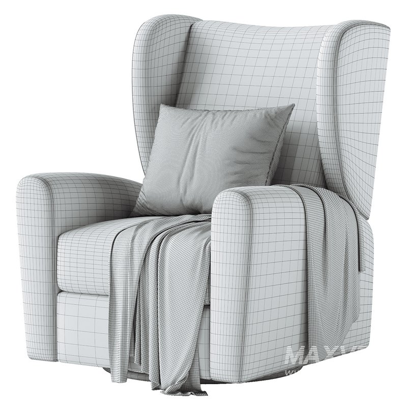 Seesaw Cream Nursery Power Recliner Chair - Image 6