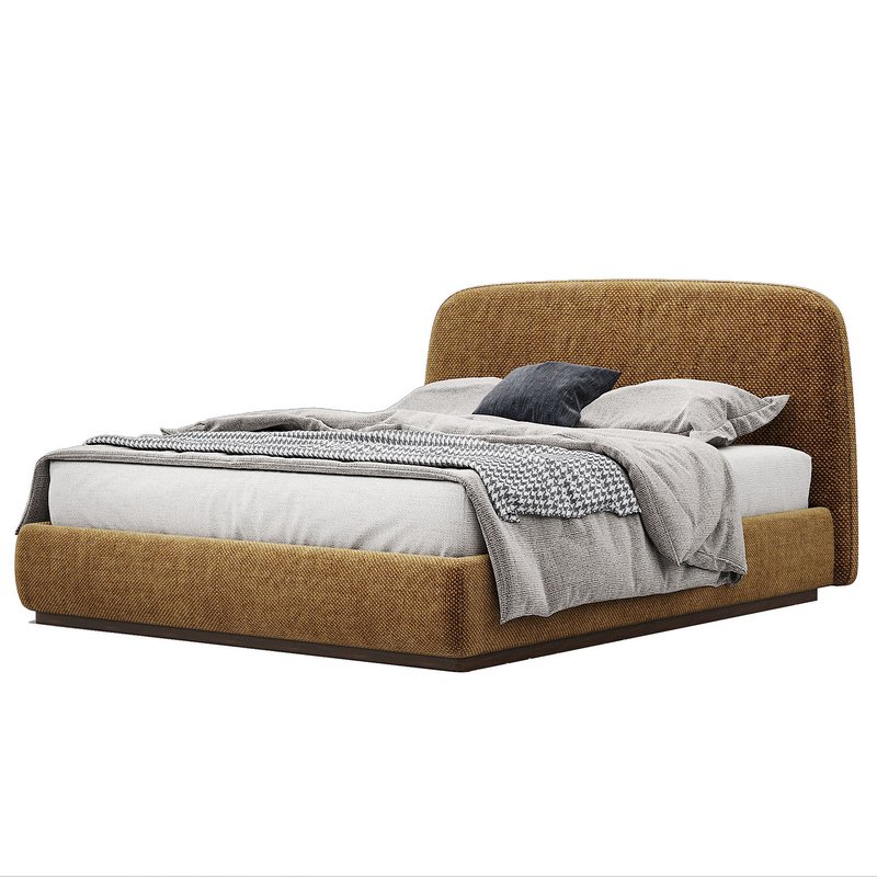 Alhome Velvet Bed - Image 7