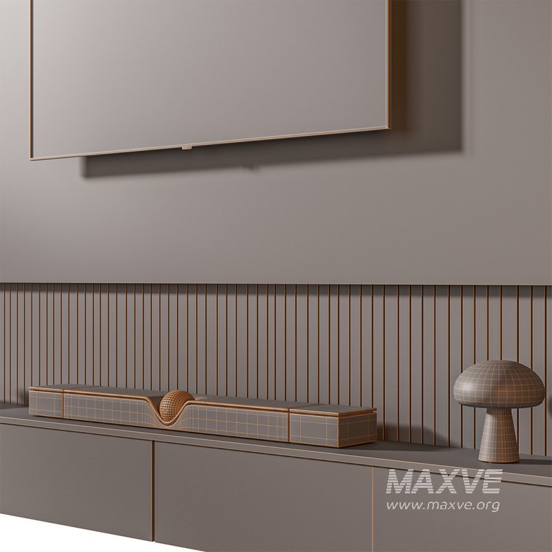 TV wall set 02 - Image 5