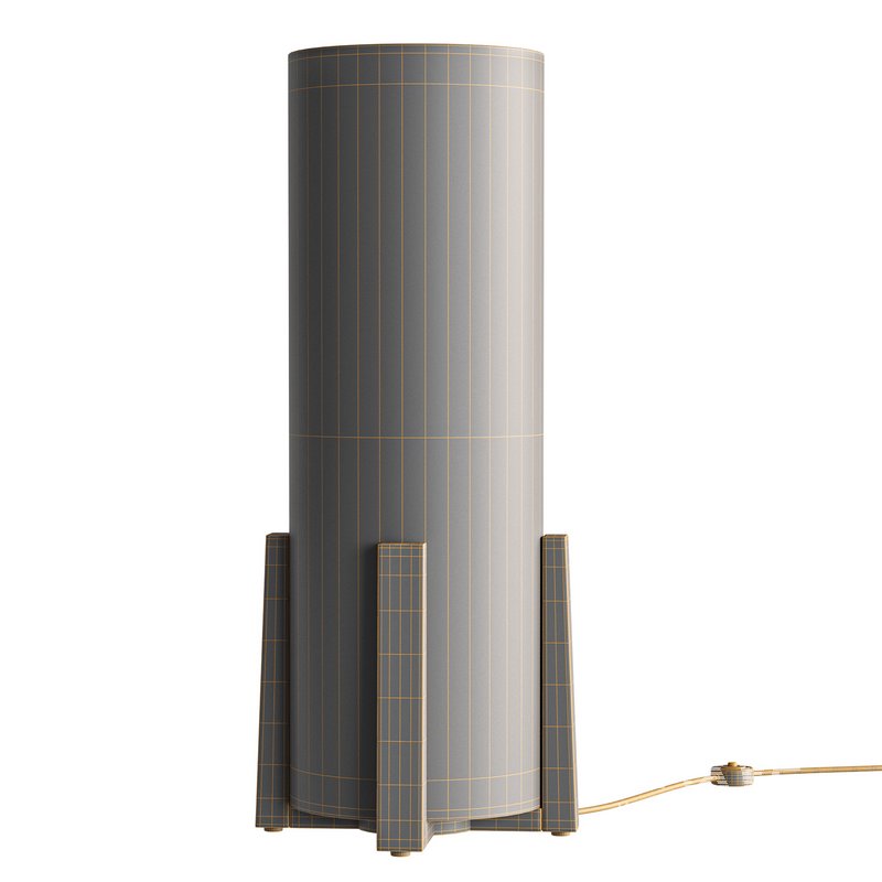 Breton 1 Light Table Lamp in Natural - Image 7