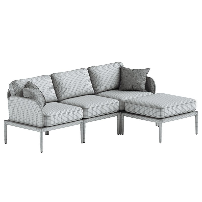 Idda Outdoor Sectional Sofa - Image 7