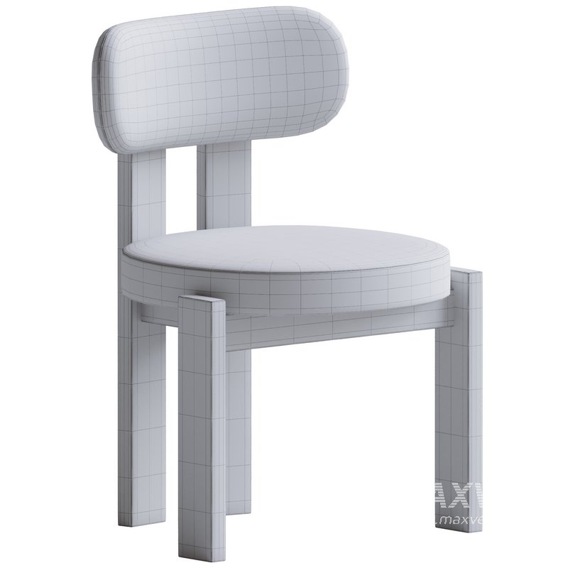 Contemporary oak chair - Image 4