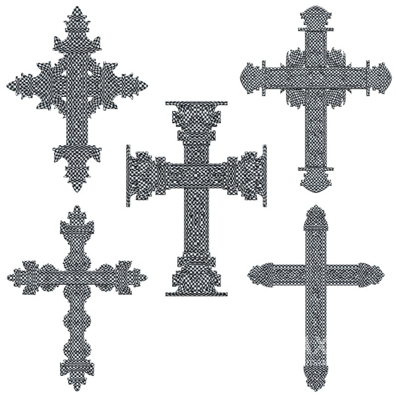 5 Christian cross V 05 - Image 7