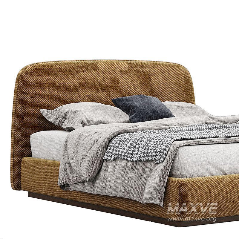 Alhome Velvet Bed - Image 9
