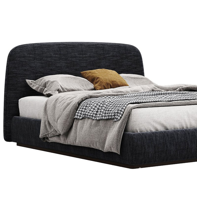 Alhome Velvet Bed - Image 10
