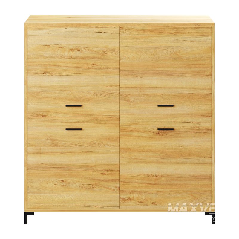 Cleveland-2 Wood White Cabinet - Image 10