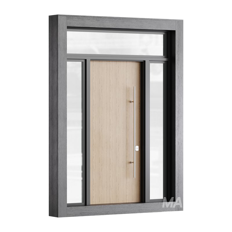 Modern entrance door 04 - Image 10