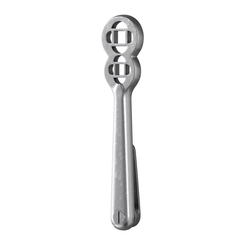 Polished Solid Aluminium Carpet Clip Stair Holder Pair - Image 9