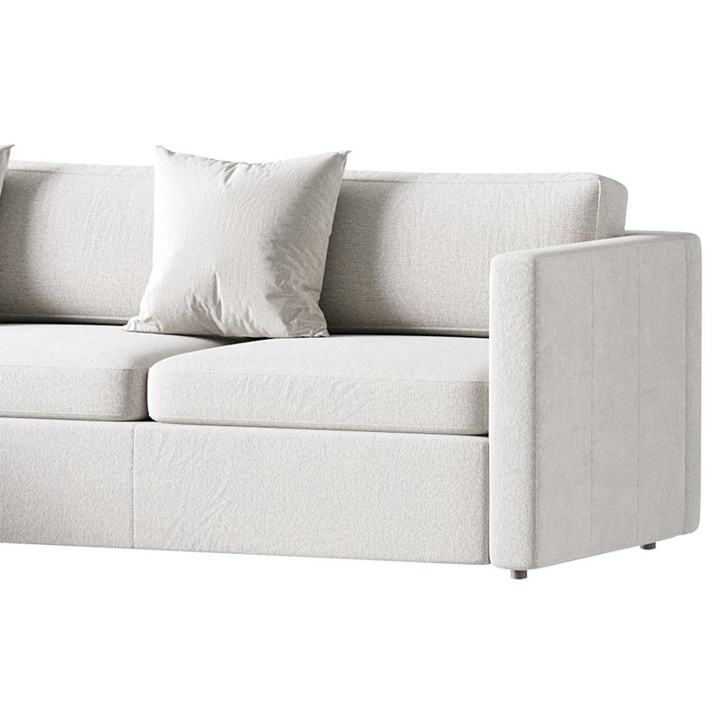 Harris Leather Sofa 3 - Image 10