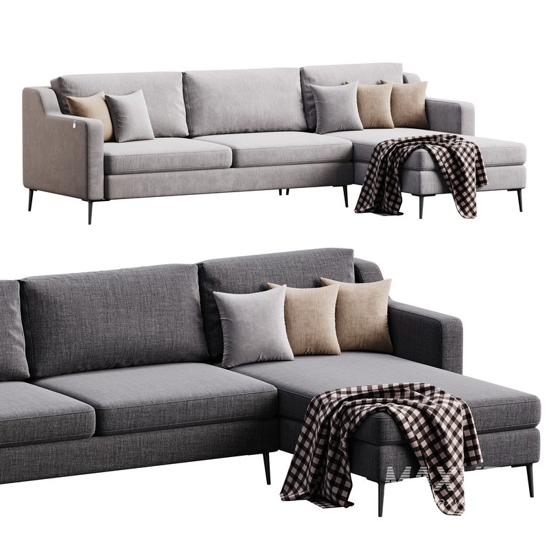 Corner sofa Halle L by Delavega - Image 10
