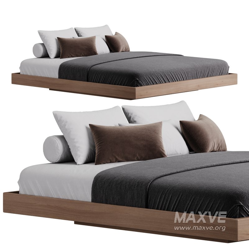 Espresso Platform Bed - Image 10